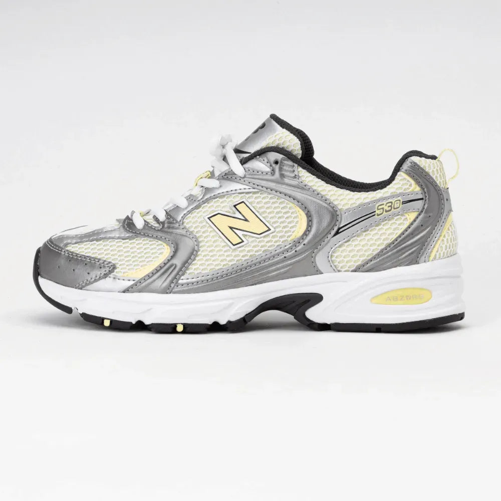 New Balance 530 Silver Metallic Yellow