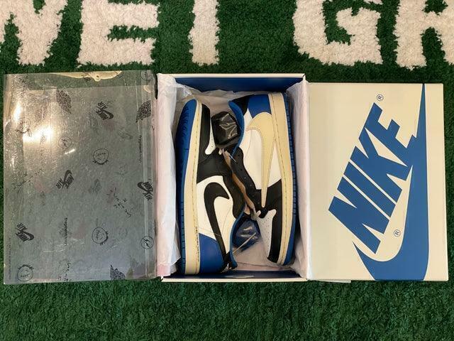 Fragment Design x Travis Scott x Air Jordan 1 Retro Low